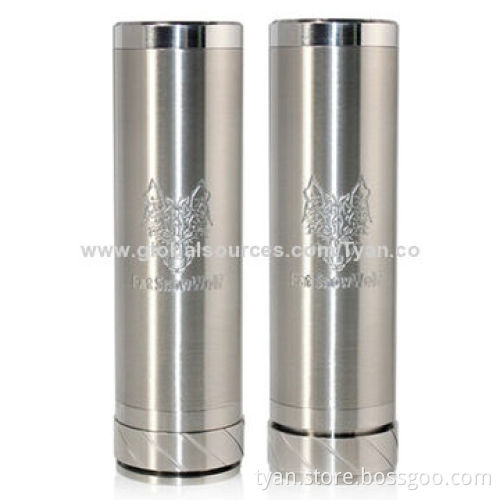 Top quality factory price e-cigarette fat snow wolf mod wholesale